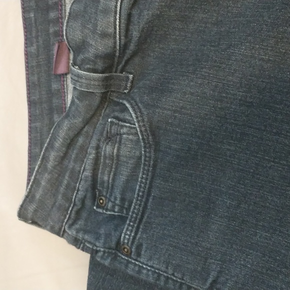 NYDJ dark wash bootcut blingy back pockets - Picture 8 of 13